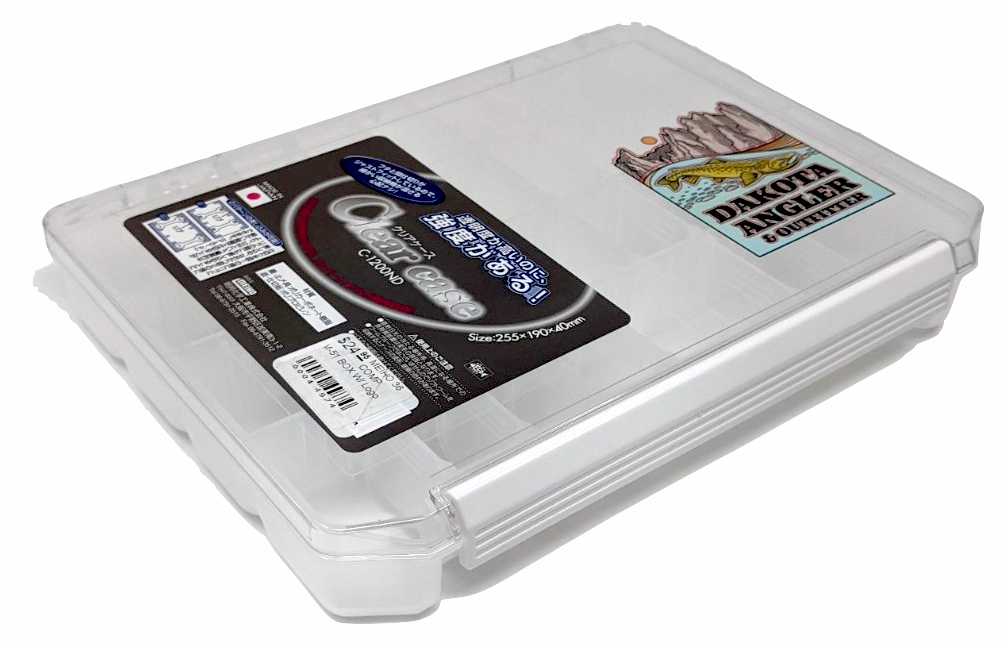 DAO Logo Meiho Clear Case Fly Box