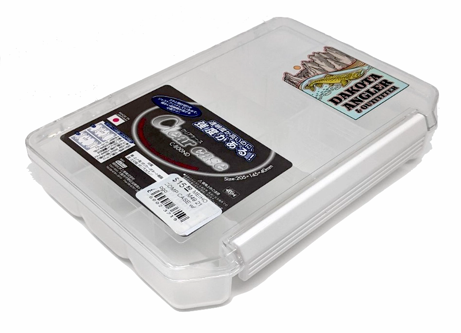 DAO Logo Meiho Clear Case Fly Box