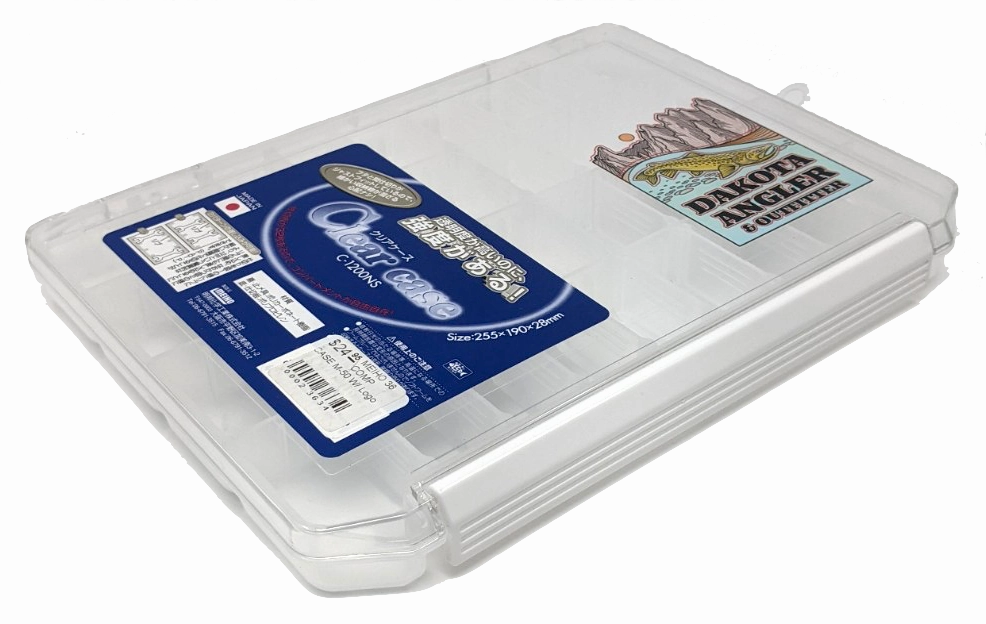DAO Logo Meiho Clear Case Fly Box