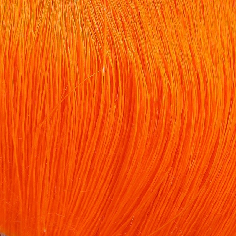 Deer Belly Hair Dyed over White