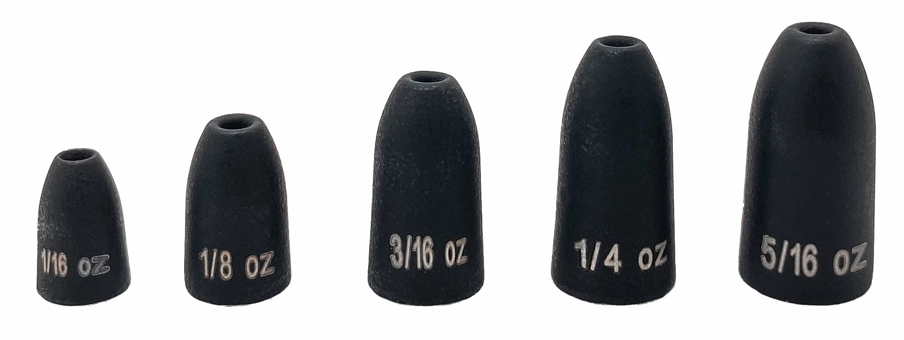 Departure Outdoors Tungsten Worm Weights - 5 Pack