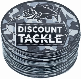 Discount Tackle Bulk Sticker Packs - 100 Count