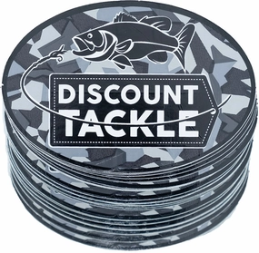 Discount Tackle Bulk Sticker Packs - 100 Count