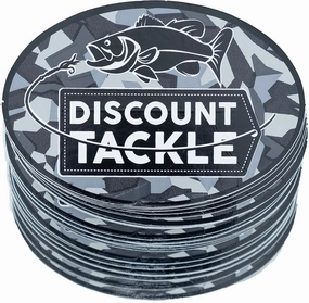 Discount Tackle Bulk Sticker Packs - 100 Count