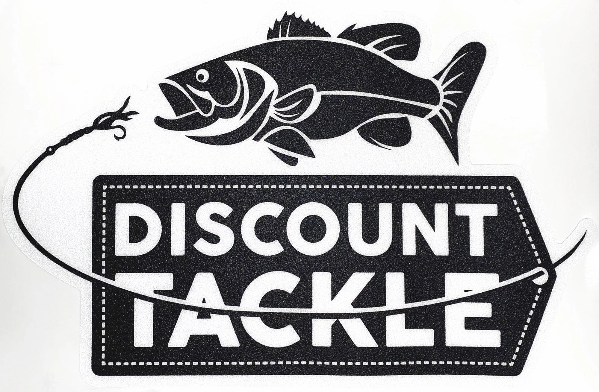 Discount Tackle Carpet Decal