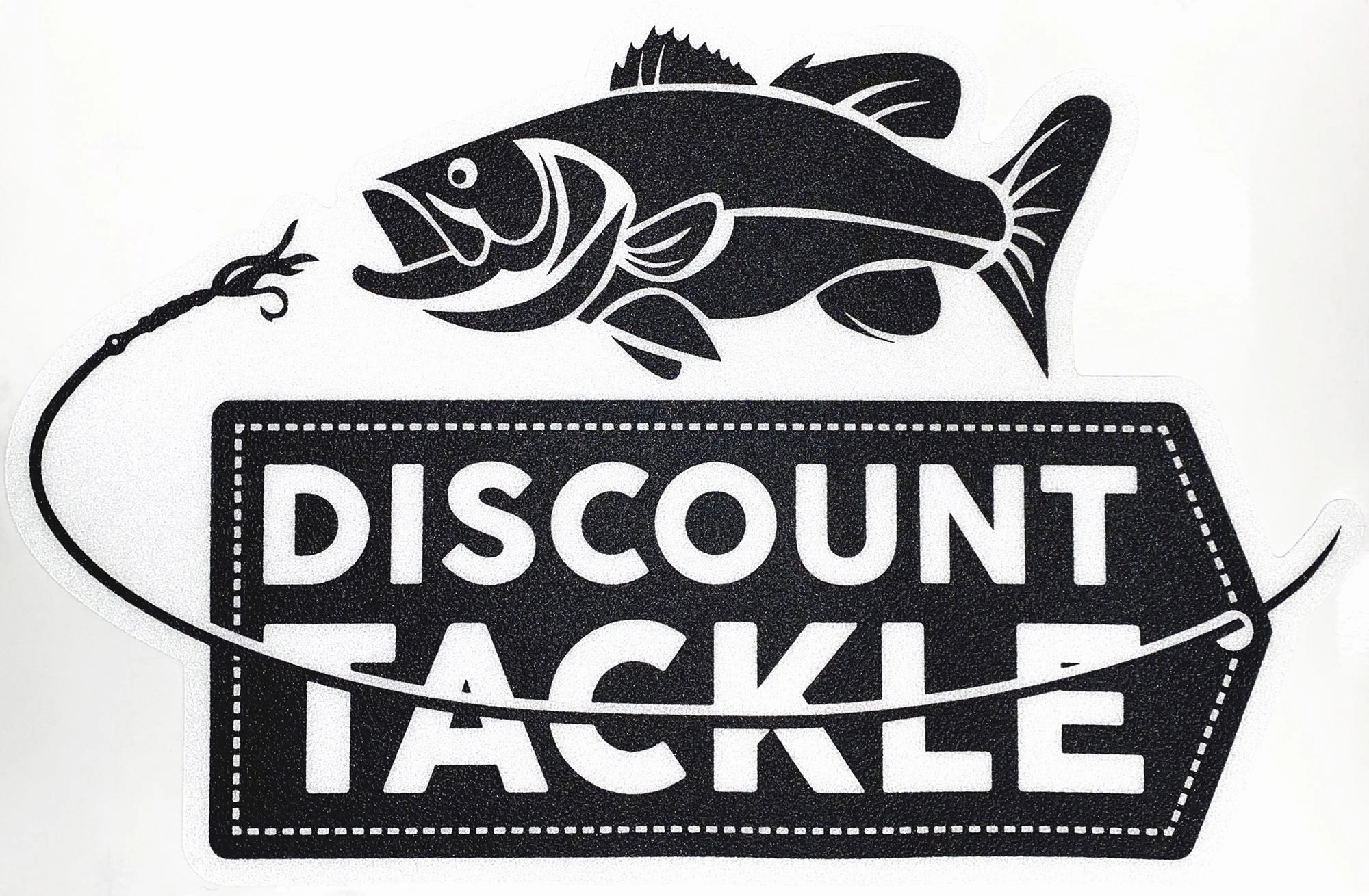 Discount Tackle Carpet Decal