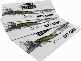 Discount Tackle Gift Cards - Shipped Physical Card with Envelope