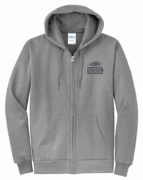 Discount Tackle Zip-Up Logo Hoodie