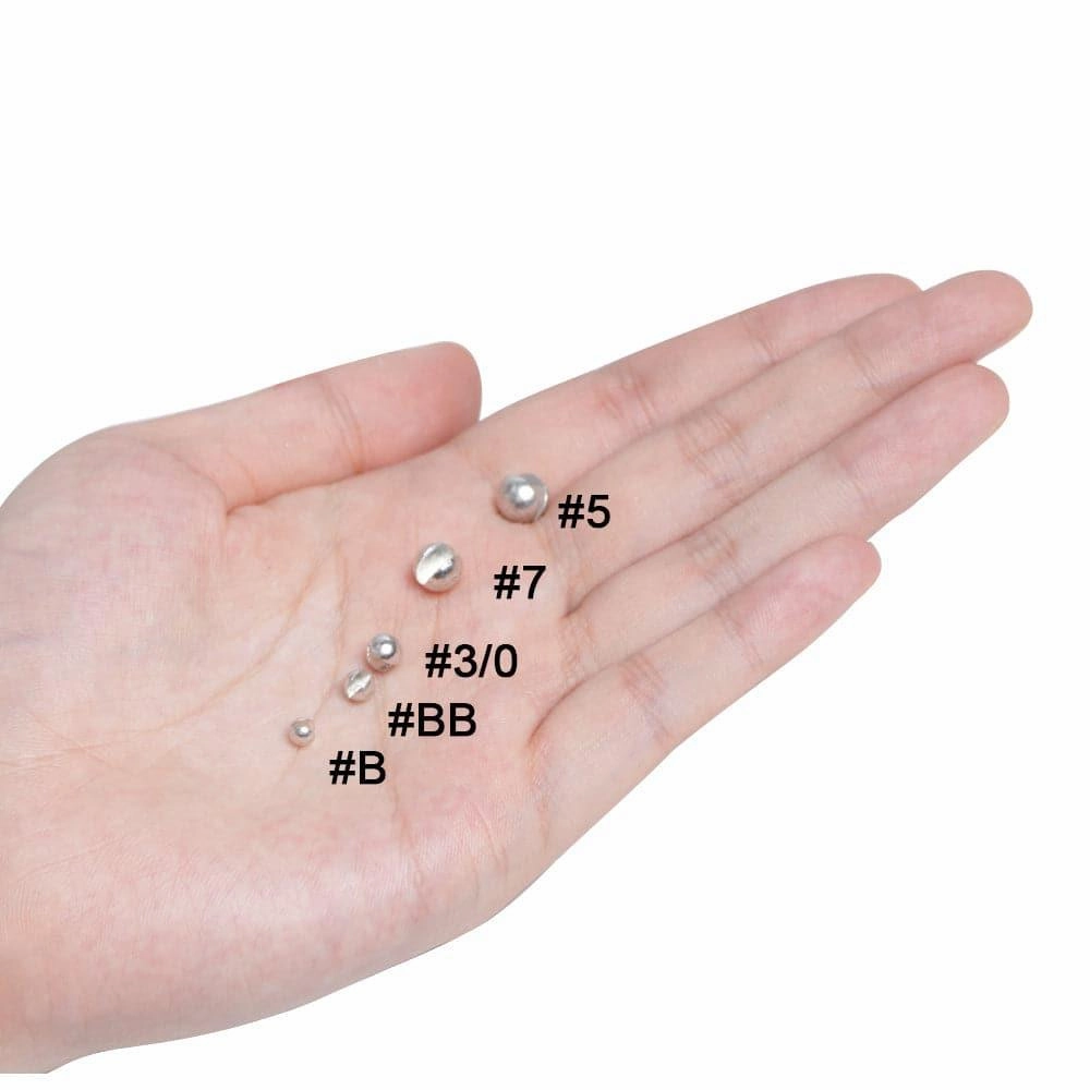 Dr.Fish 100pcs Tin Split Shot Sinkers