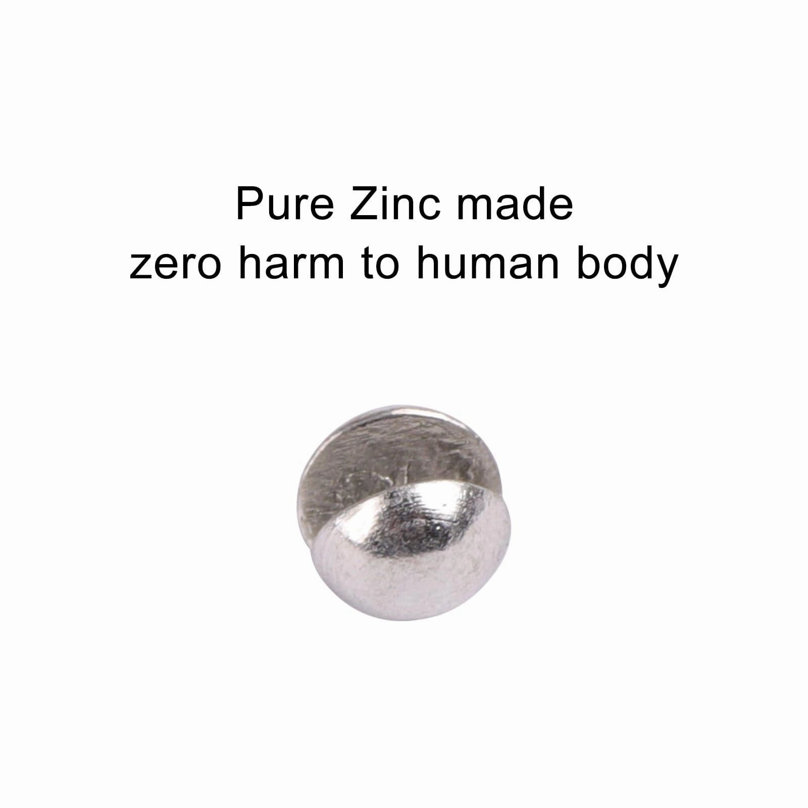 Dr.Fish 100pcs Tin Split Shot Sinkers