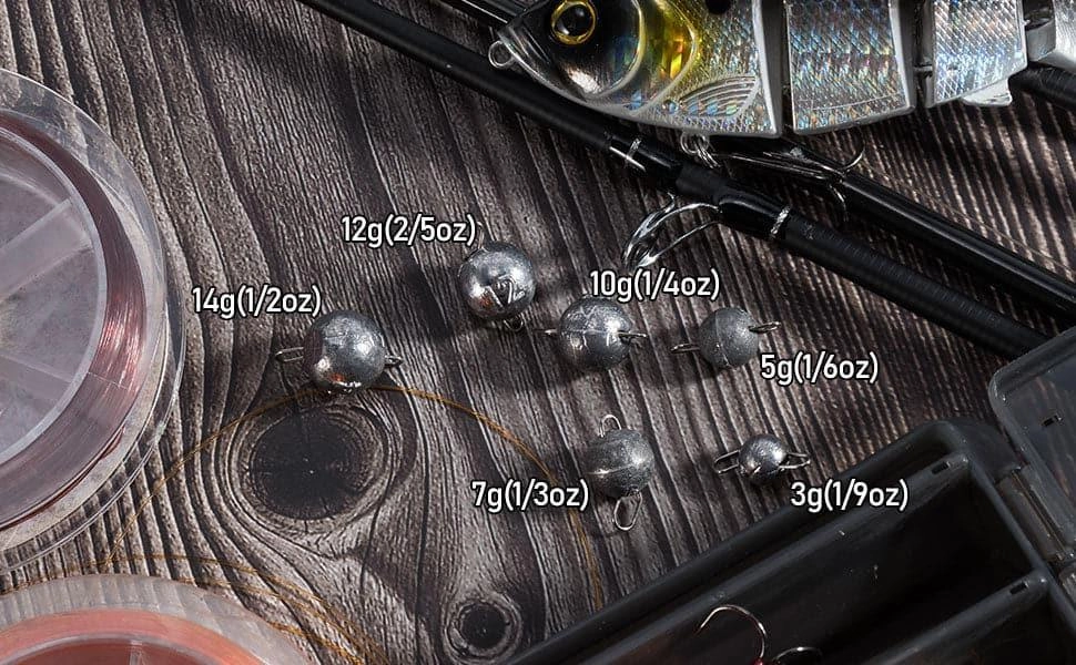 Dr.Fish 10pcs Fishing Weights Sinkers with Snaps  3/32-1//2oz