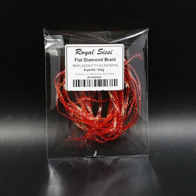 Dr.Fish  1 pcs Diamond Braid Crystal Flash  Fly Tying Materials (10 colors)