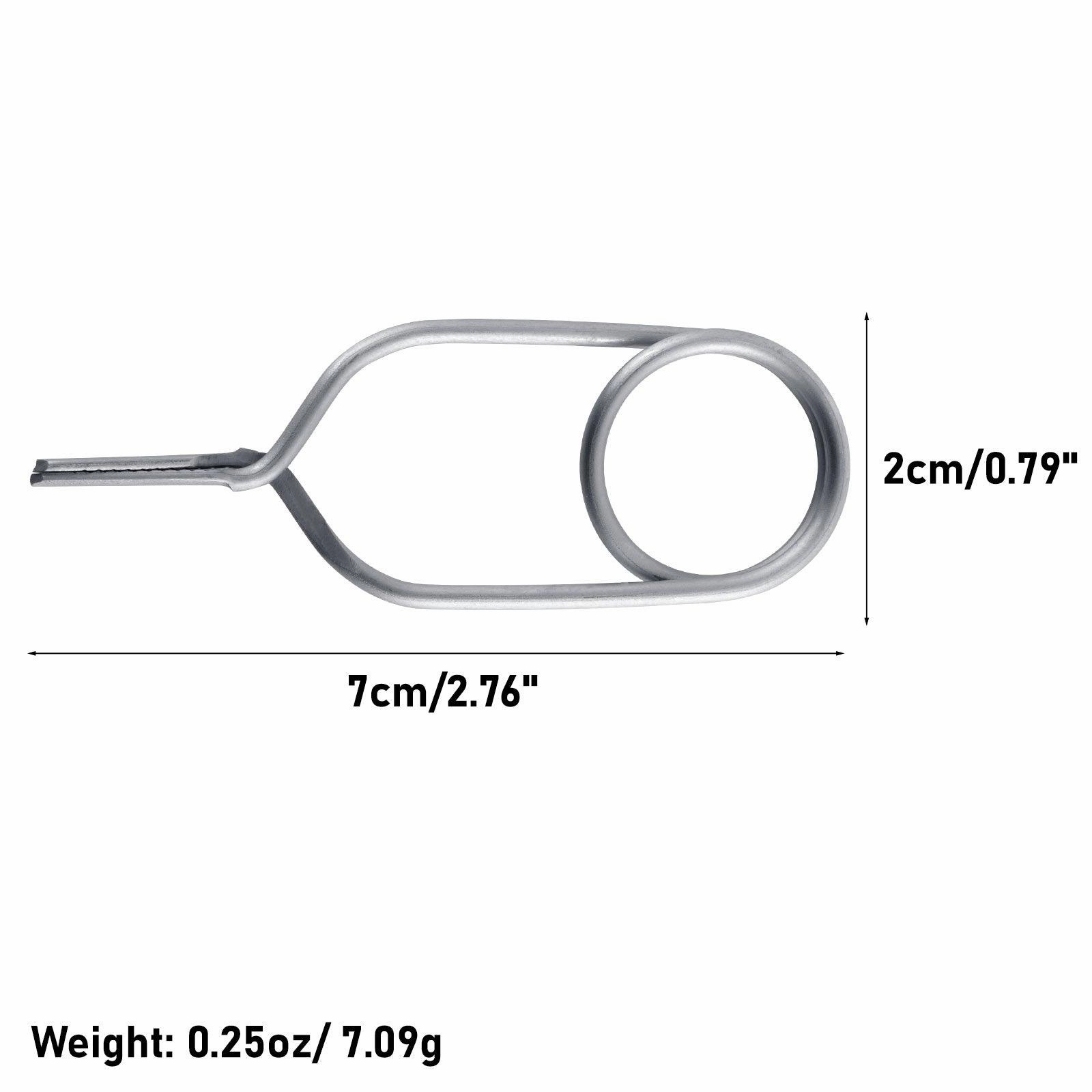 Dr.Fish 1pc Fly Tying Hackle Pliers 2.76 x 0.79