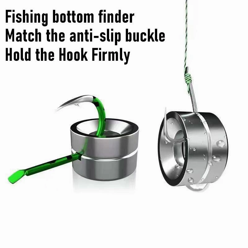 Dr.Fish 20 pcs Fishing Sinker Disc Magnetwith Holes