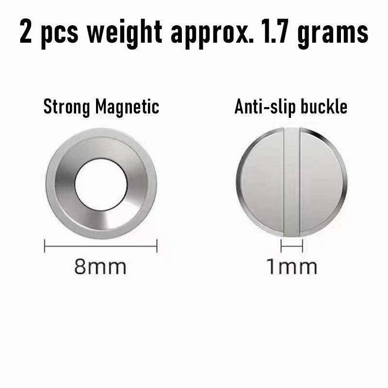 Dr.Fish 20 pcs Fishing Sinker Disc Magnetwith Holes