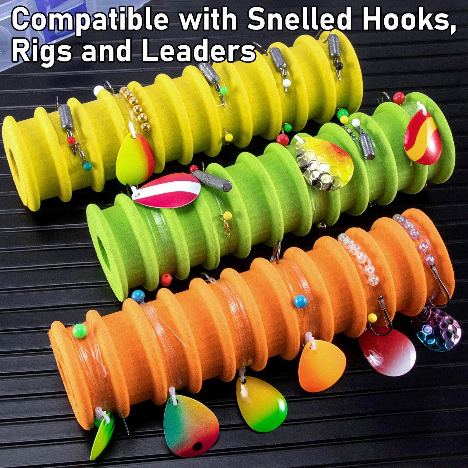 Dr.Fish 3pcs Fishing Line Storage Holders