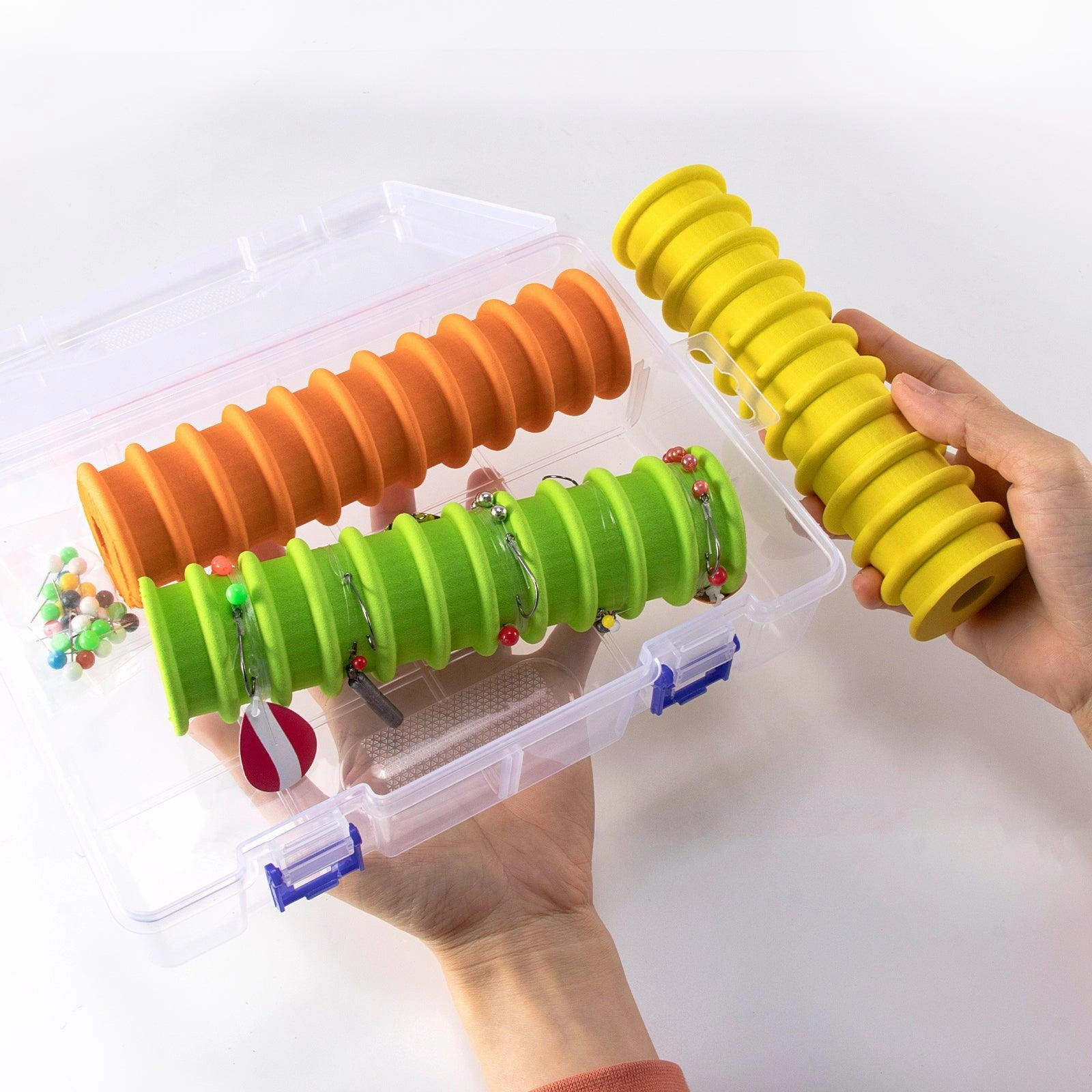 Dr.Fish 3pcs Fishing Line Storage Holders