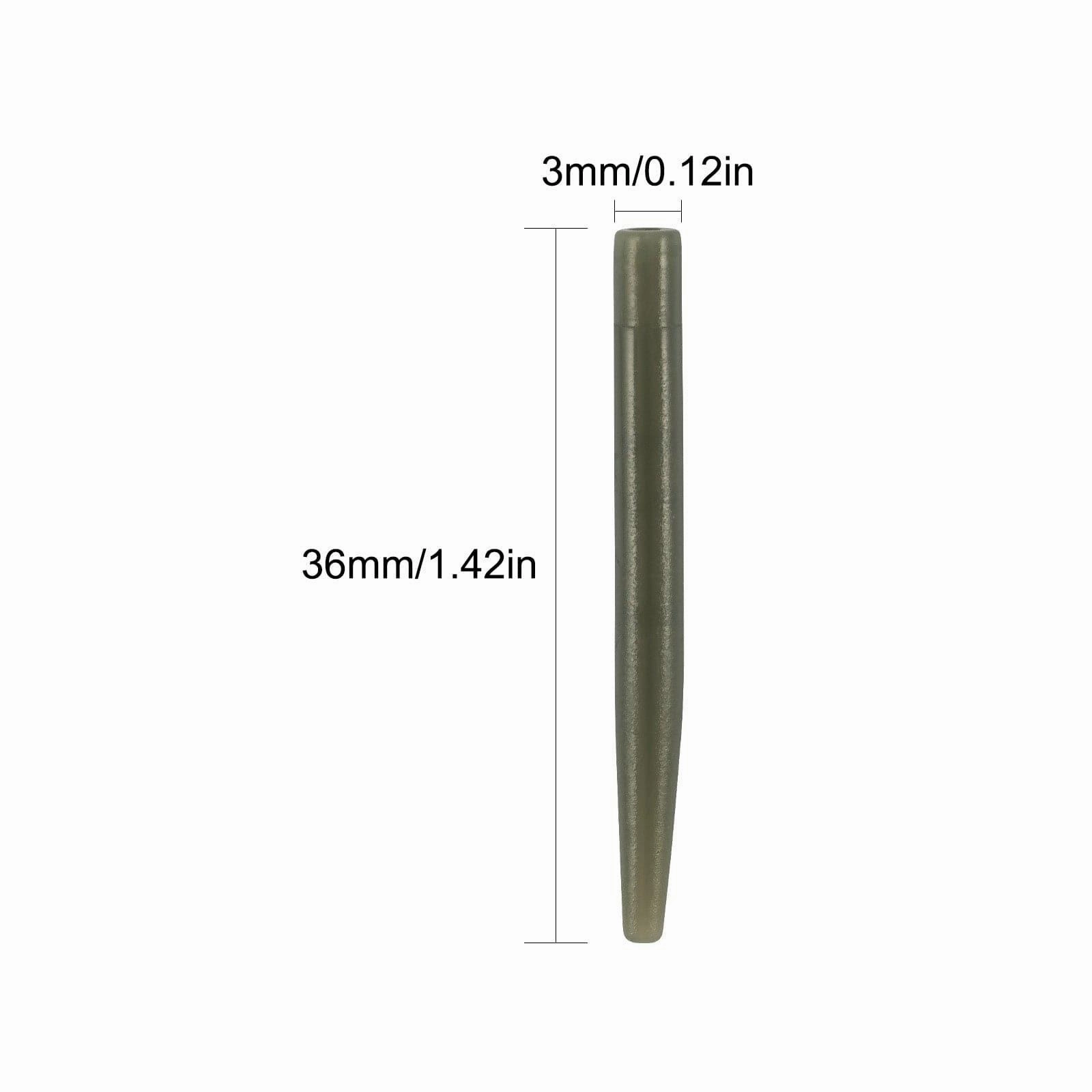 Dr.Fish 40pcs Anti-tangle Sleeves 53mm