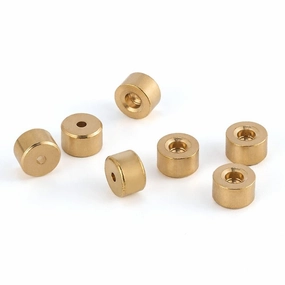 Dr.Fish 50pcs Brass Weights Sinkers 1/40oz