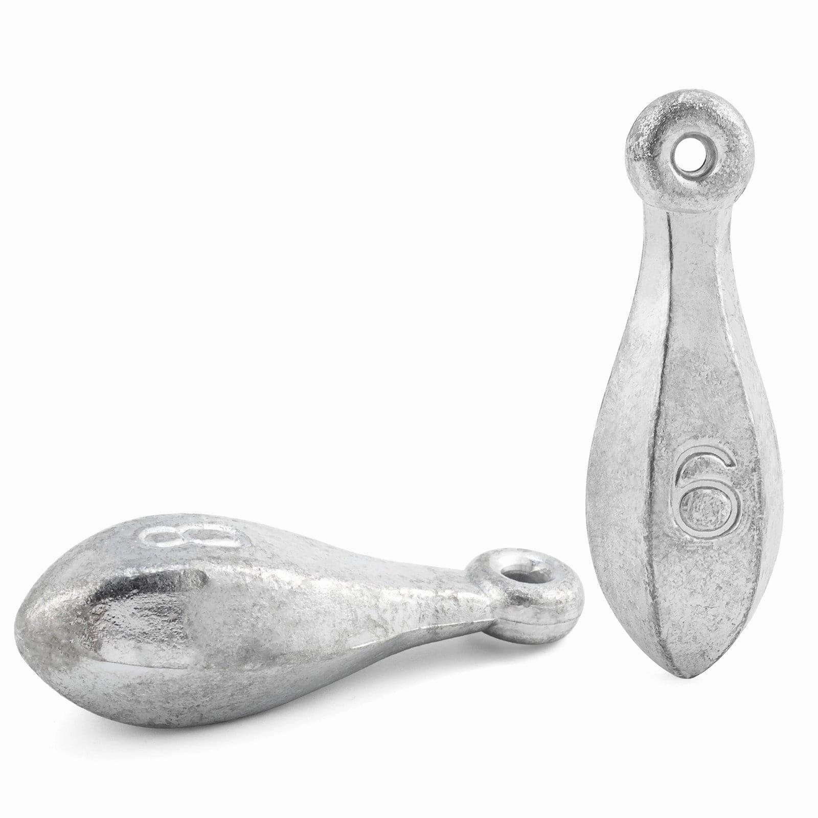 Dr.Fish 5pcs Bank Sinkers 1 to 8oz