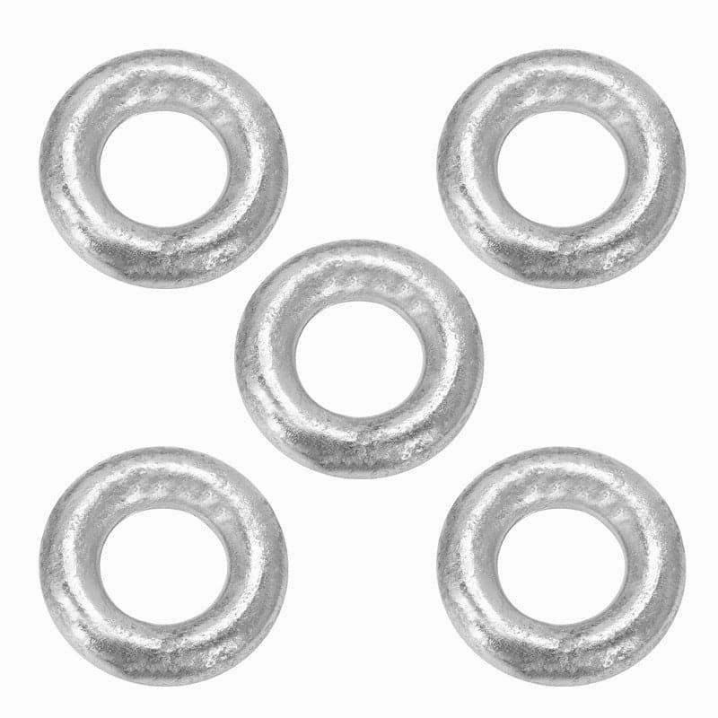 Dr.Fish 5pcs Fishing Weights Hollow Ring Type 30-60g