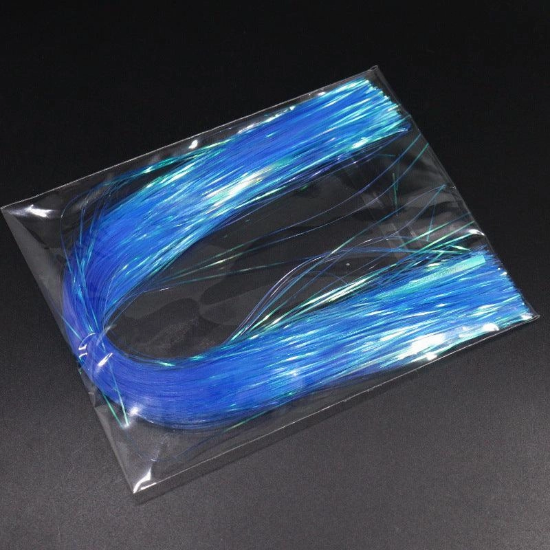 Dr.Fish 5pcs Flash Fly Tying Materials (8 colors)