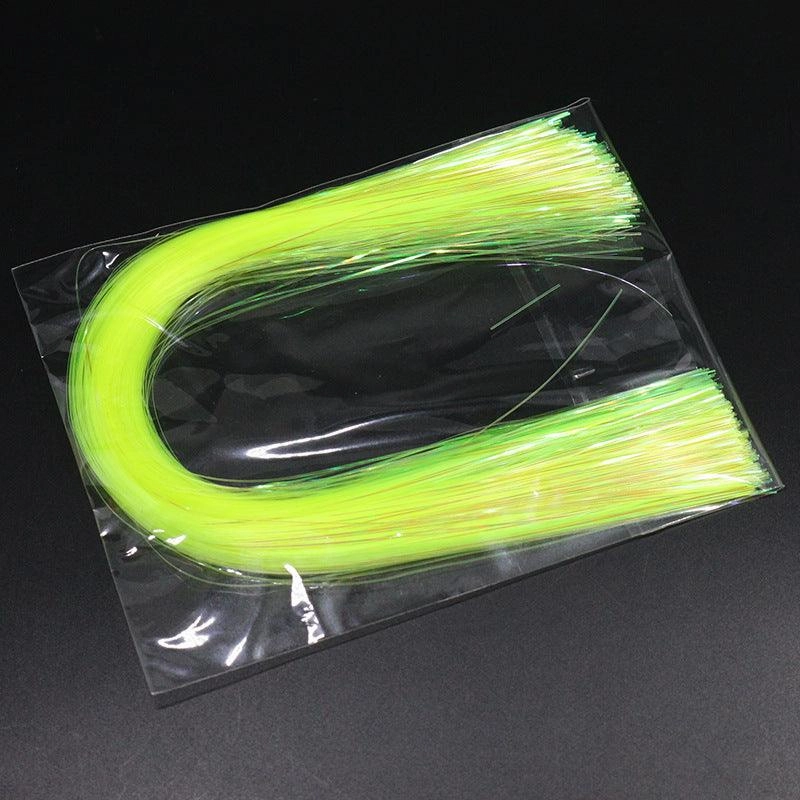 Dr.Fish 5pcs Flash Fly Tying Materials (8 colors)