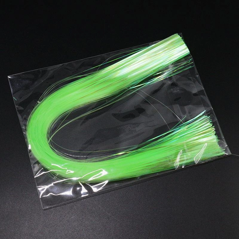 Dr.Fish 5pcs Flash Fly Tying Materials (8 colors)