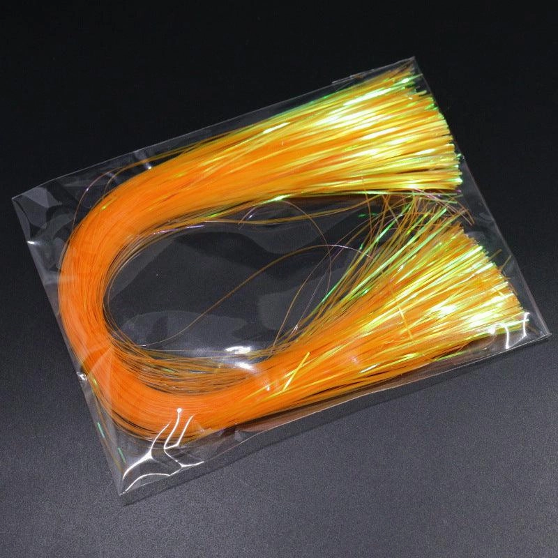 Dr.Fish 5pcs Flash Fly Tying Materials (8 colors)