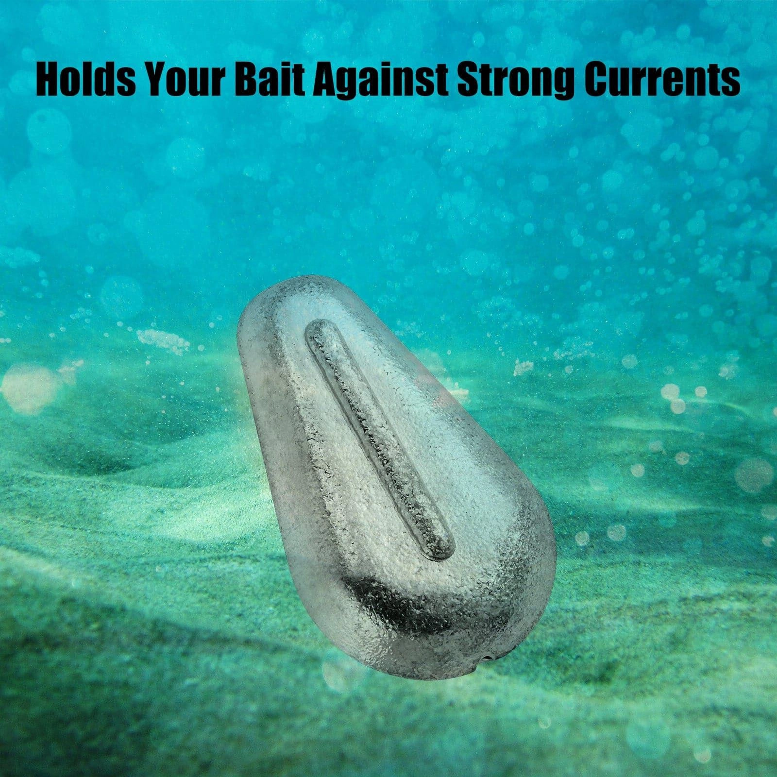 Dr.Fish 5pcs No-Roll Sinkers 1 to 5oz