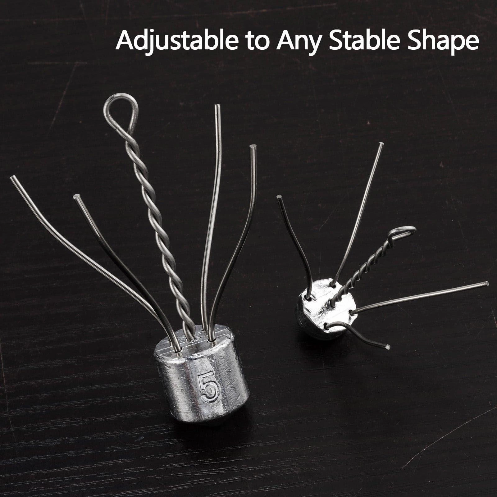 Dr.Fish 5pcs Spider Sinker Weights 1 to 8oz