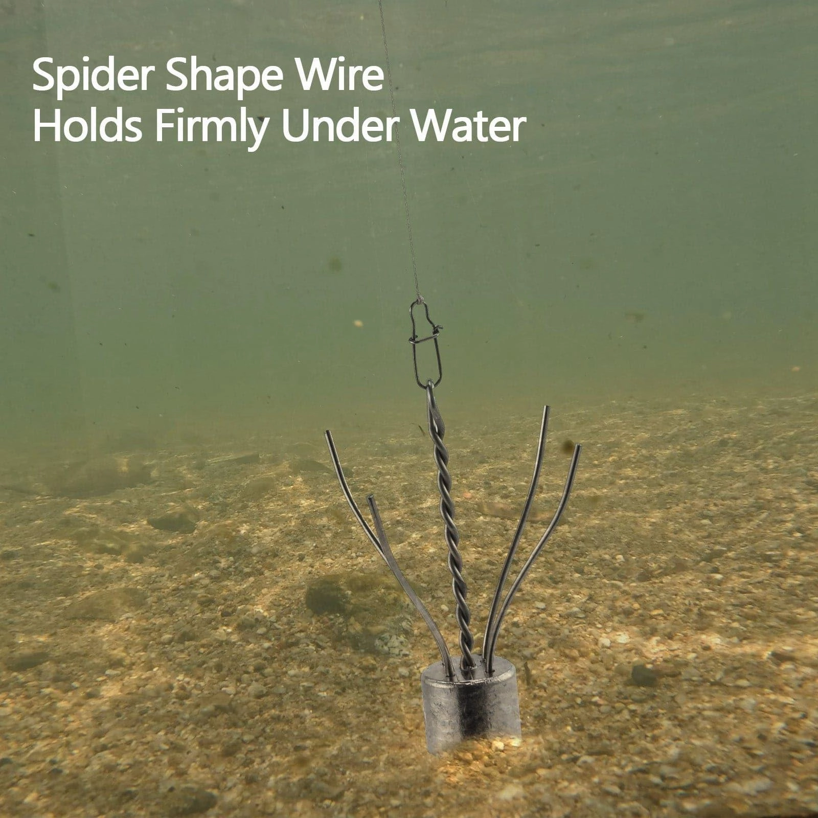 Dr.Fish 5pcs Spider Sinker Weights 1 to 8oz
