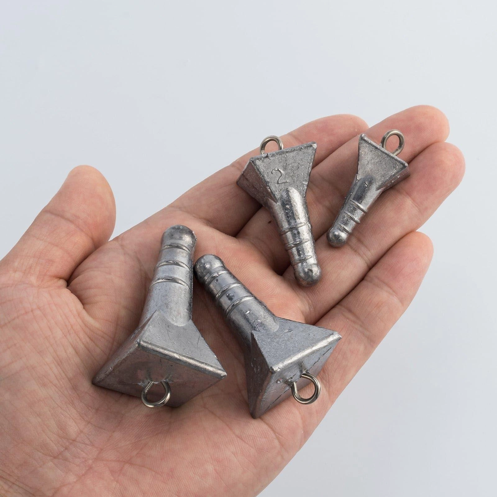 Dr.Fish 5pcs Storm Sinkers1 to 4oz