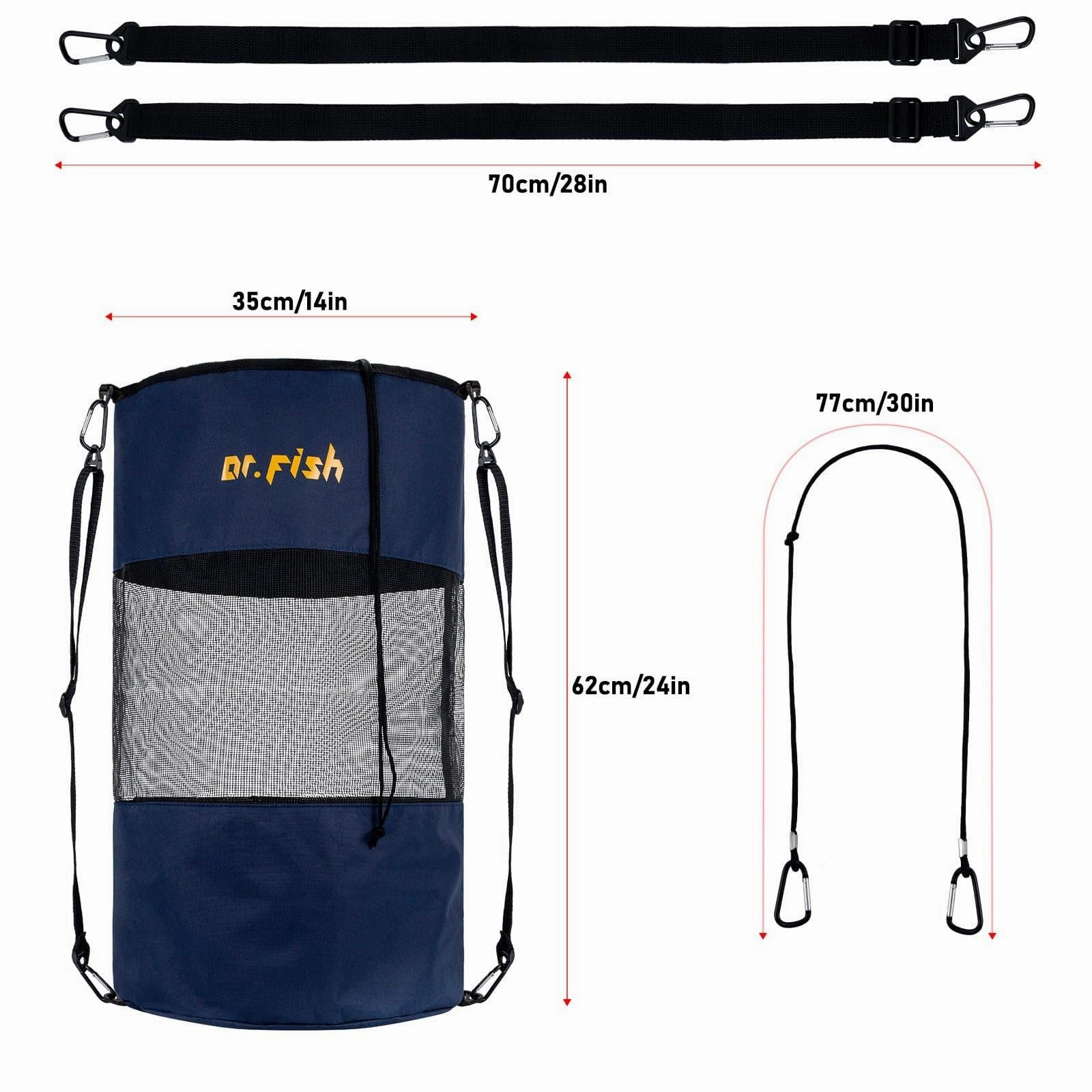 Dr.Fish Boat Trash Bags 24''