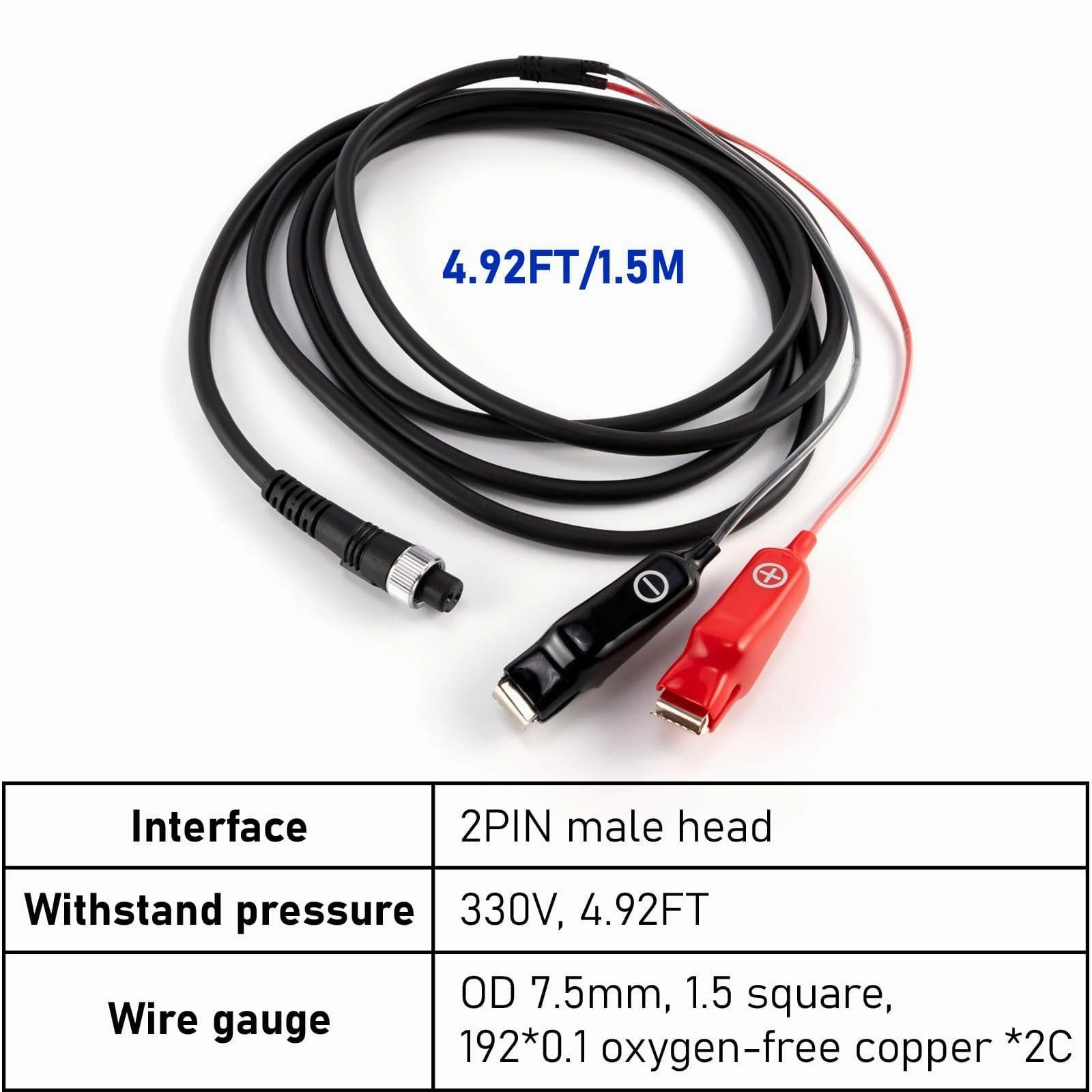 Dr.Fish Electric fishing reel power cable