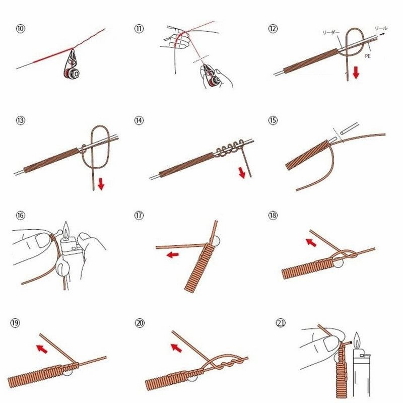 Dr.Fish Fishing Line Knotter 0.3-3.0 PE Line