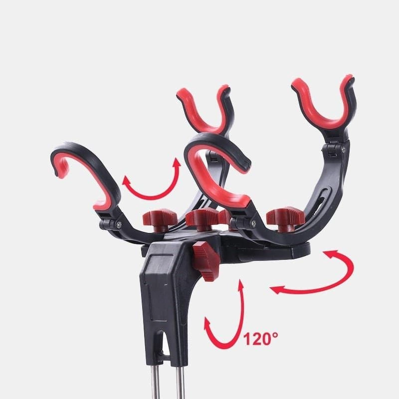 Dr.Fish Fishing Rod Holders 25cm ( 360 Degree Adjustable)