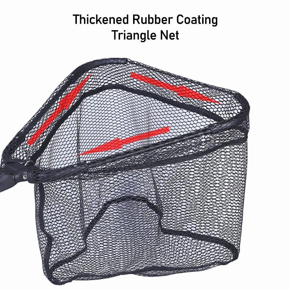 Dr.Fish Foldable Fishing Net  with Pole Handle 2.95ft