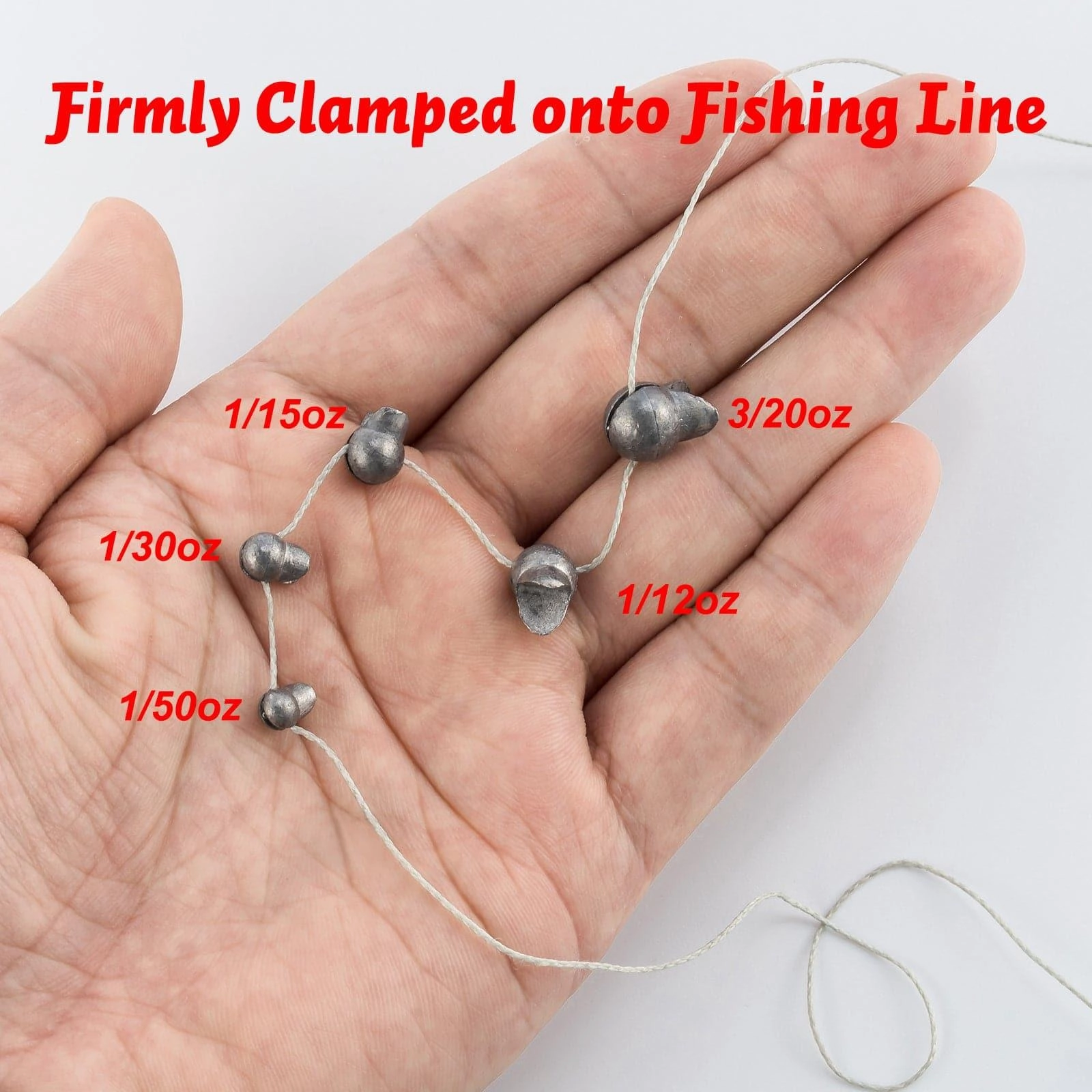 Dr.Fish Lot Split Shot Weights Kit