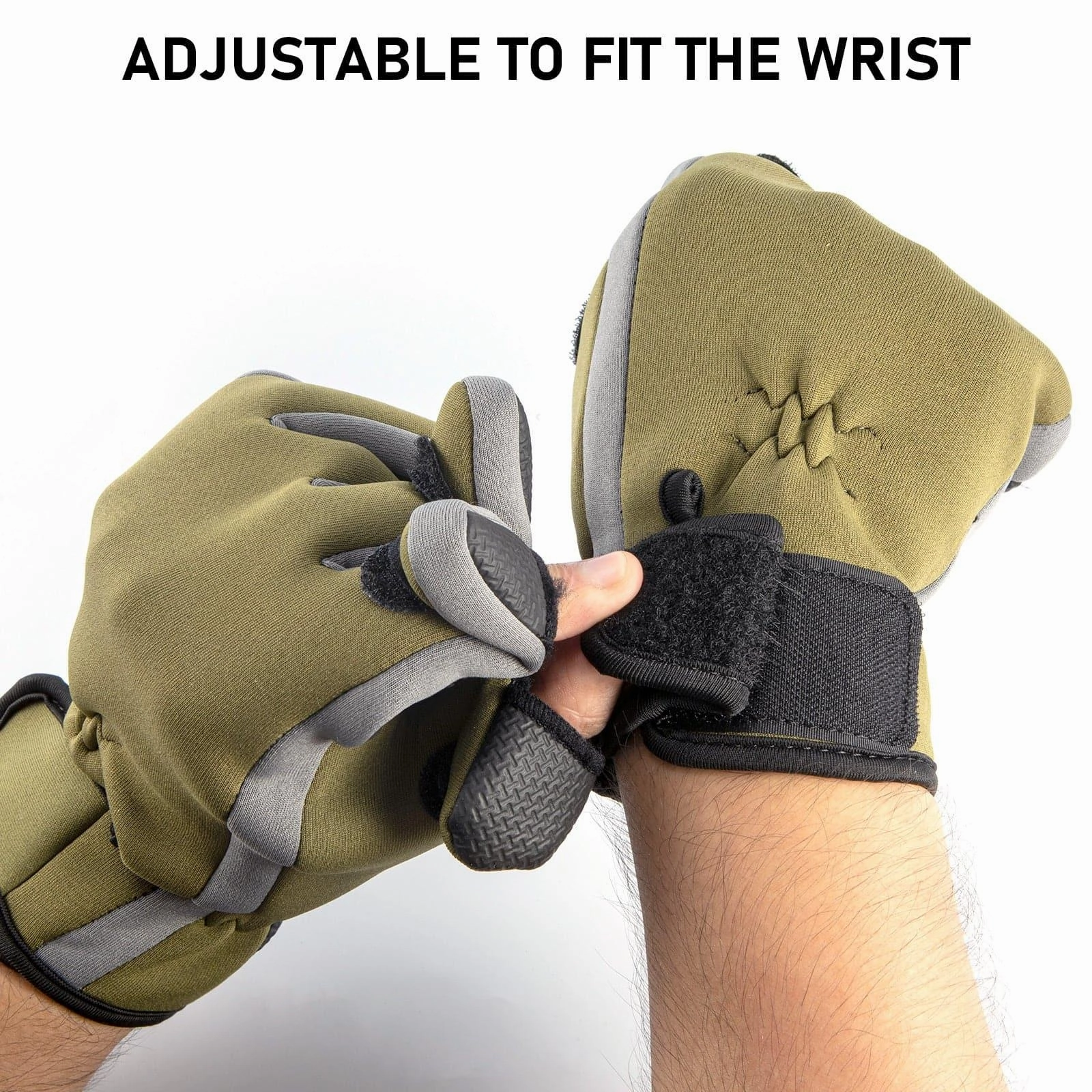 Dr.Fish Pair of  Outdoor Sport  Fishing Gloves