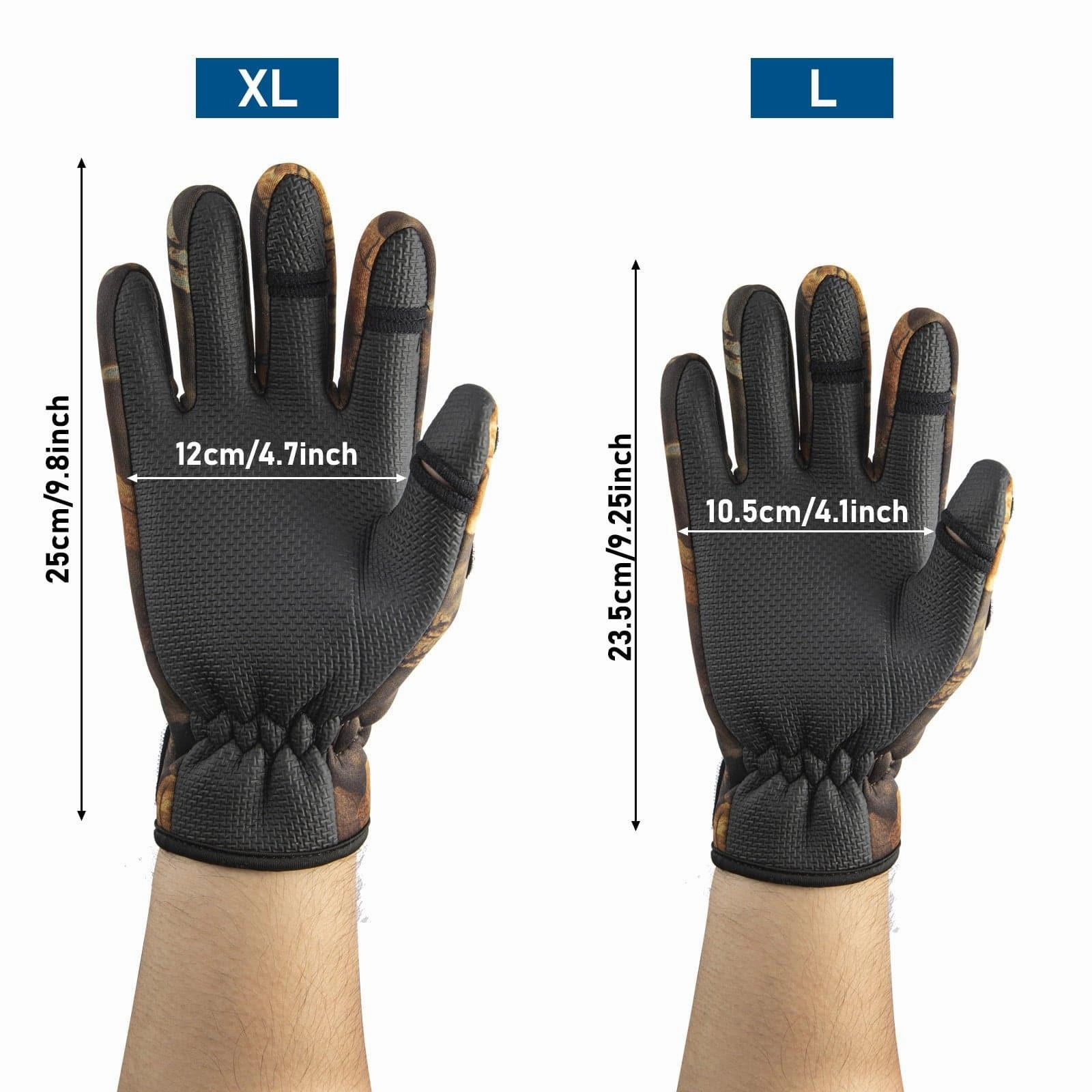 Dr.Fish Pair of  Outdoor Sport  Fishing Gloves