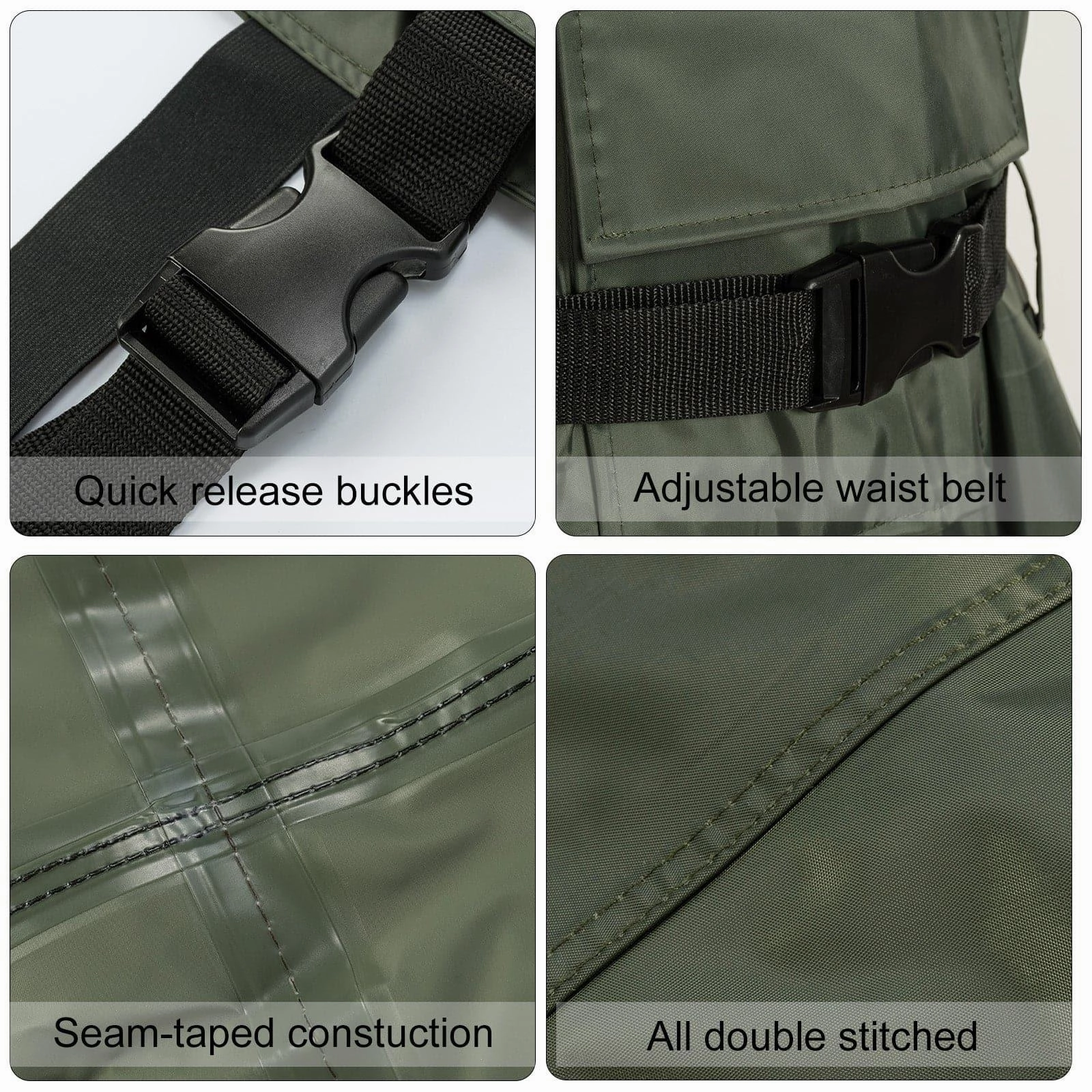 Dr.Fish PVC Chest Fishing Wader