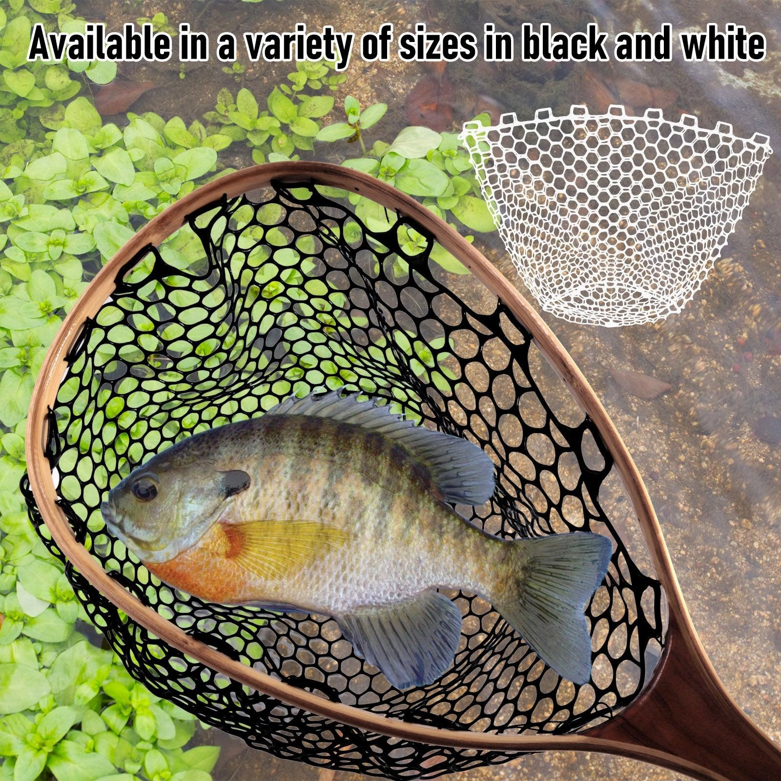 Dr.Fish Replacement Silicone Fishing Nets 6 Sizes