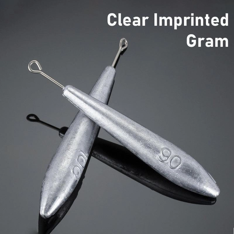 Dr.Fish Streamlined Shape Lead Weights 90g,100g,110g