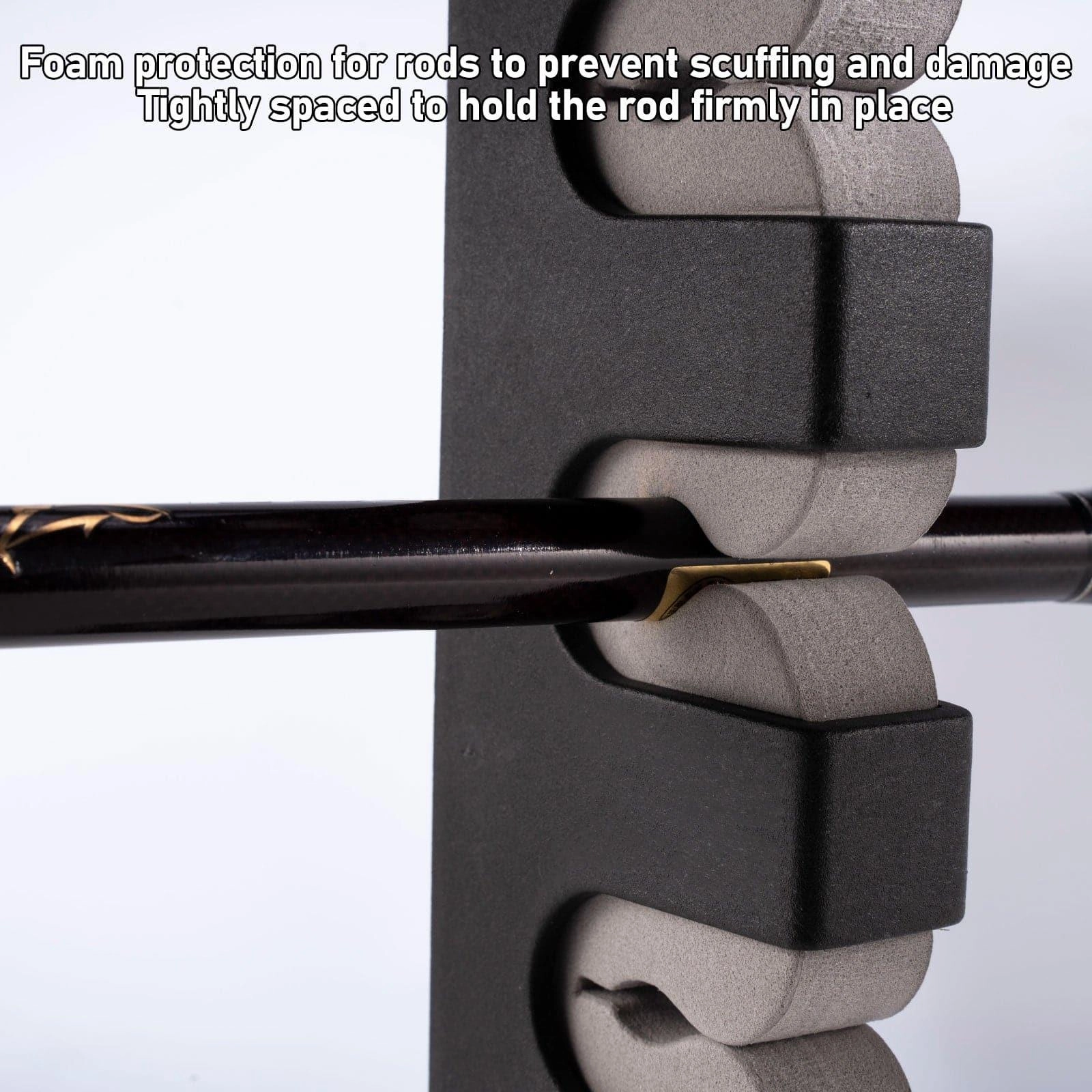 Dr.Fish Vertical/Horizontal Rod Holder 13.58''-16.14''