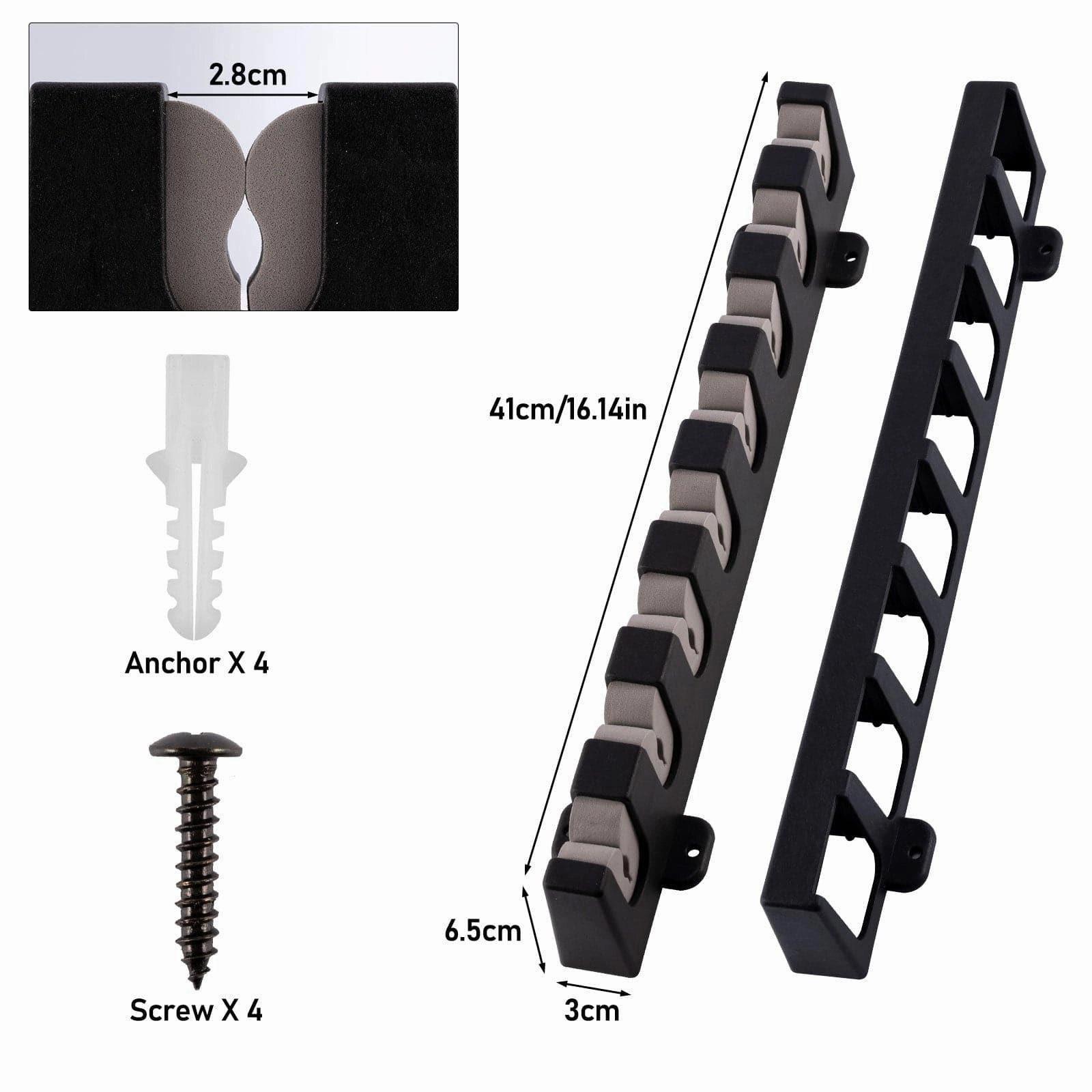 Dr.Fish Vertical/Horizontal Rod Holder 13.58''-16.14''