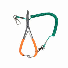 Dr. Slick Crossfire Mitten Scissor Clamp 6" Orange