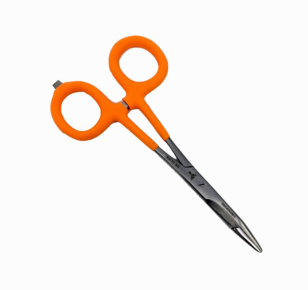 Dr. Slick Crossfire Scissor Clamp 6" Orange