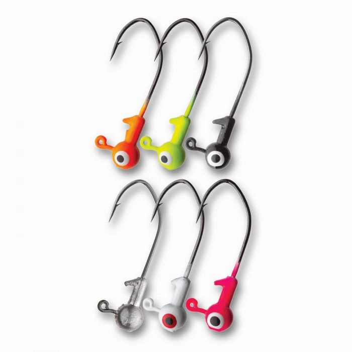 Eagle Claw Lazer Sharp Pro-V Ballhead Jig 10 pack