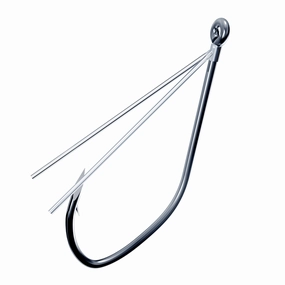 Eagle Claw Trokar TK137W Weedless Finesse Hook - 6 Pack